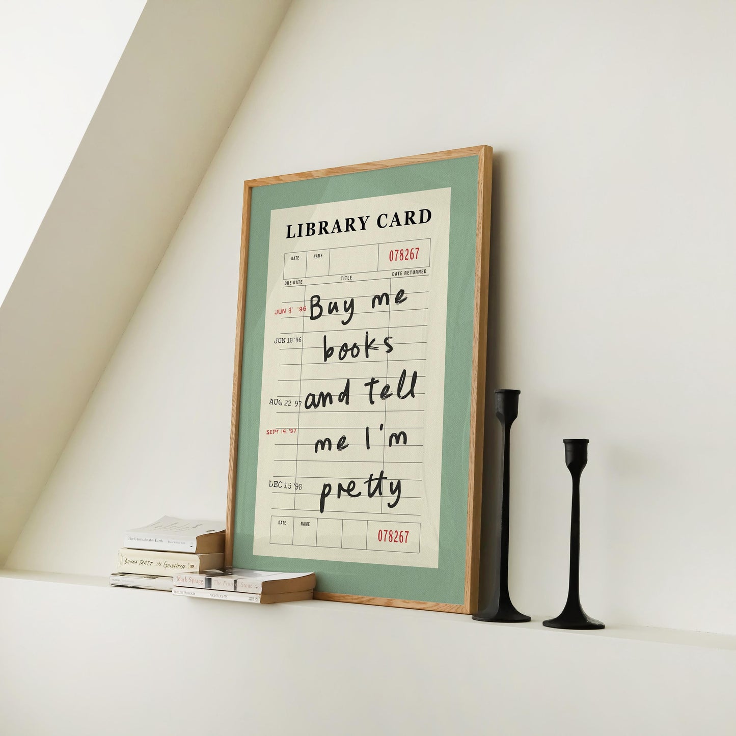 Buy Me Books and Tell Me I'm Pretty Print