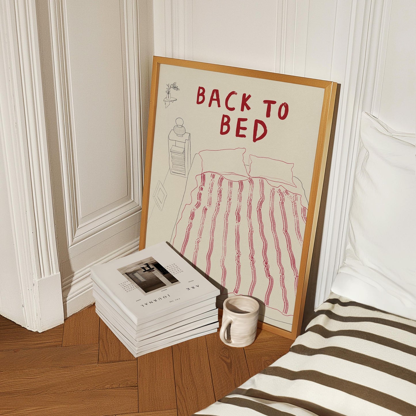 Back To Bed Bed Print