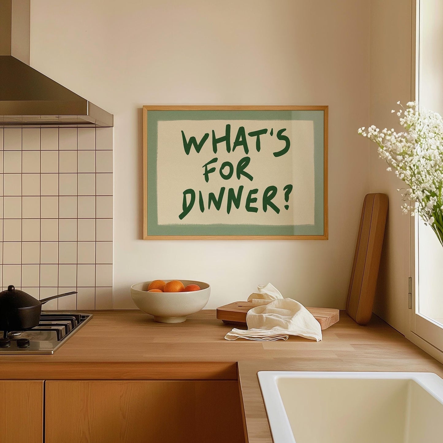 What's For Dinner Print