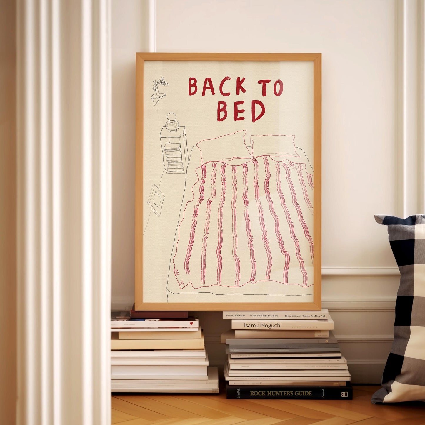 Back To Bed Bed Print