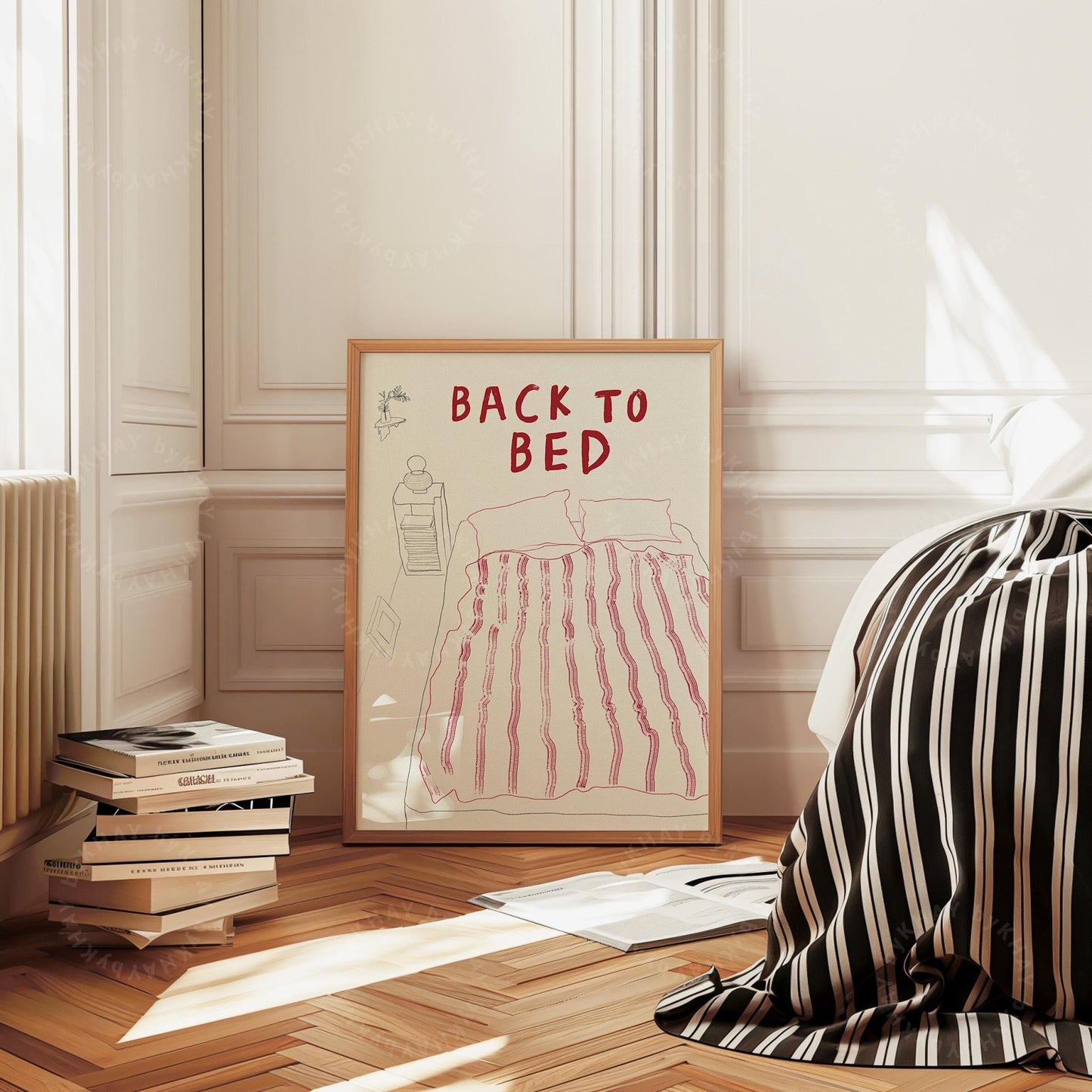 Back To Bed Bed Print