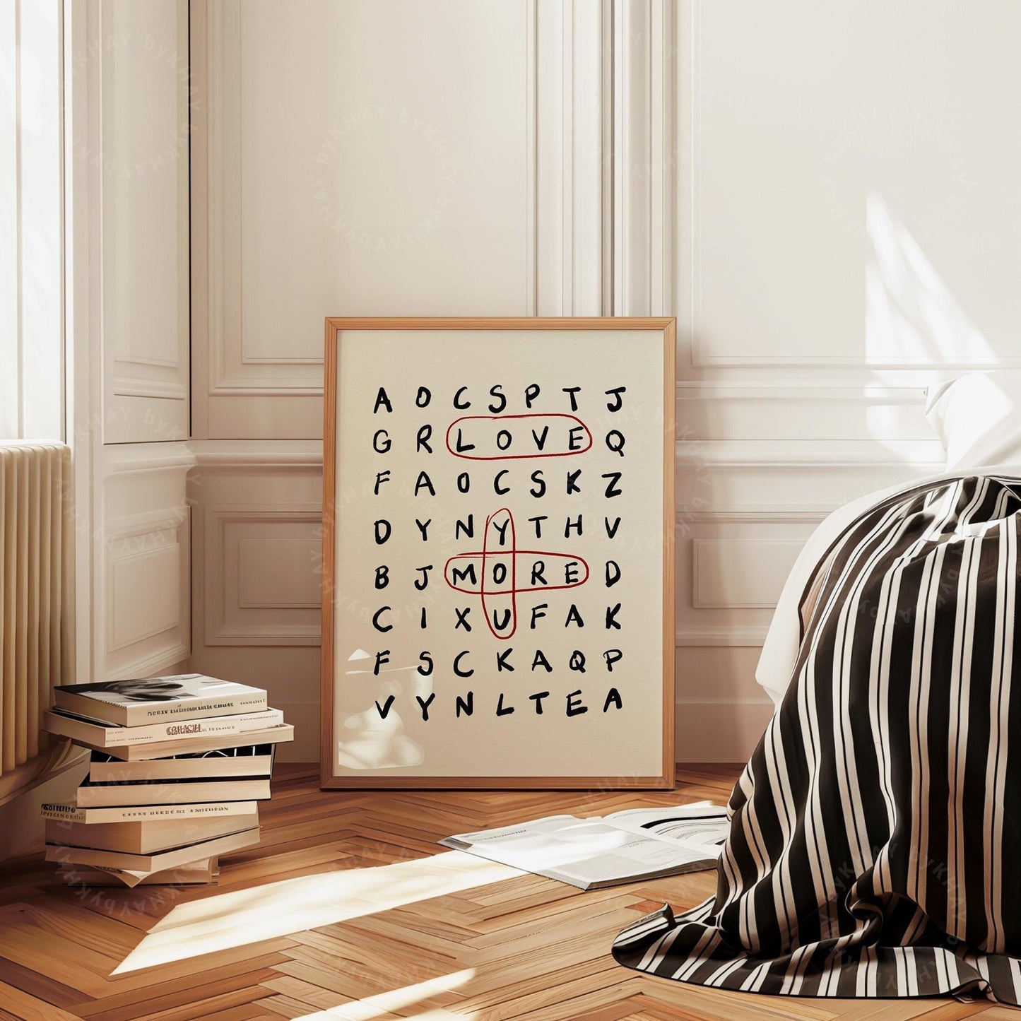 Love You More Crossword Print