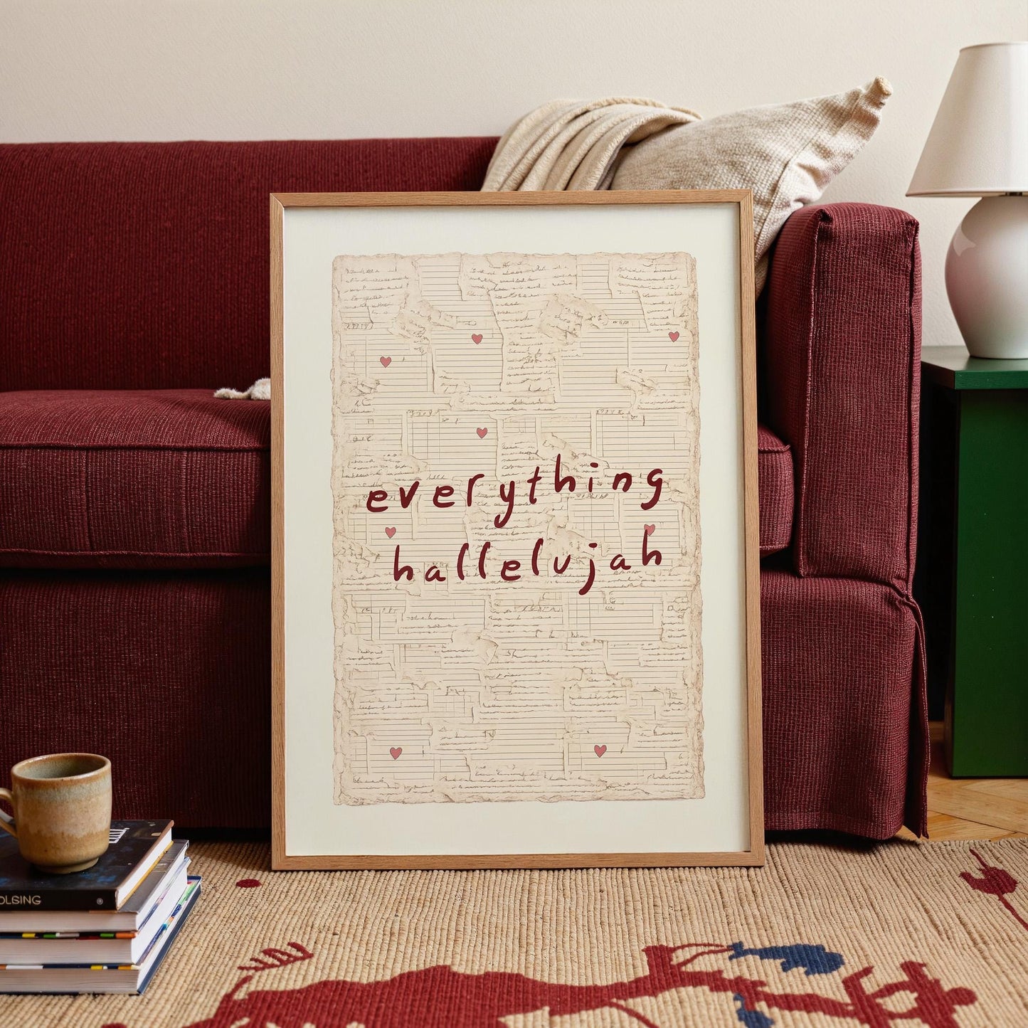 Everything Hallelujah Vintage Love Letter