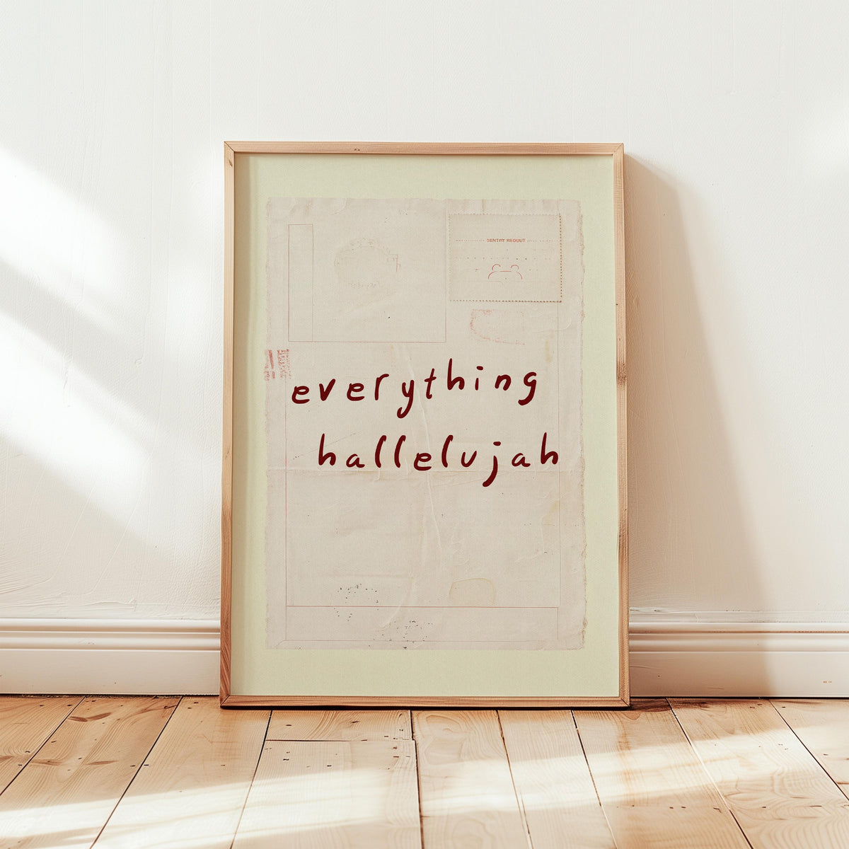 Everything Hallelujah Red
