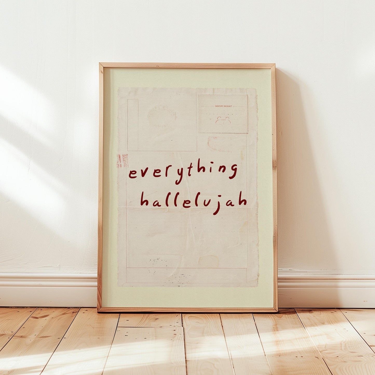 Everything Hallelujah Red