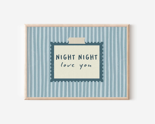 Night Night Love You Blue