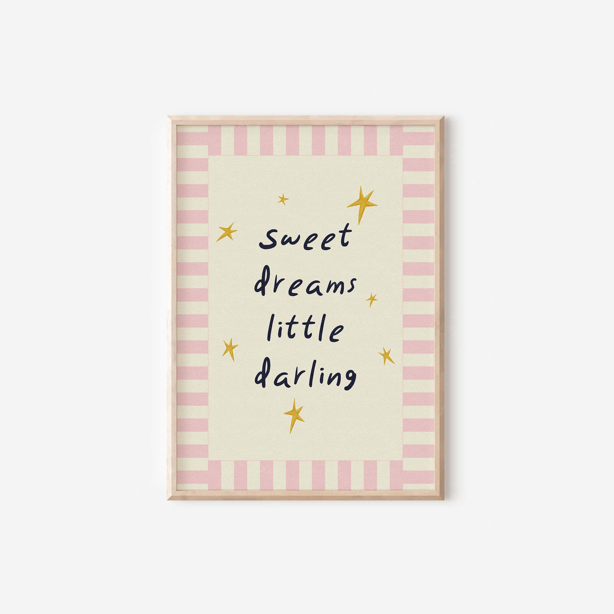 Sweet Dreams Little Darling Pink
