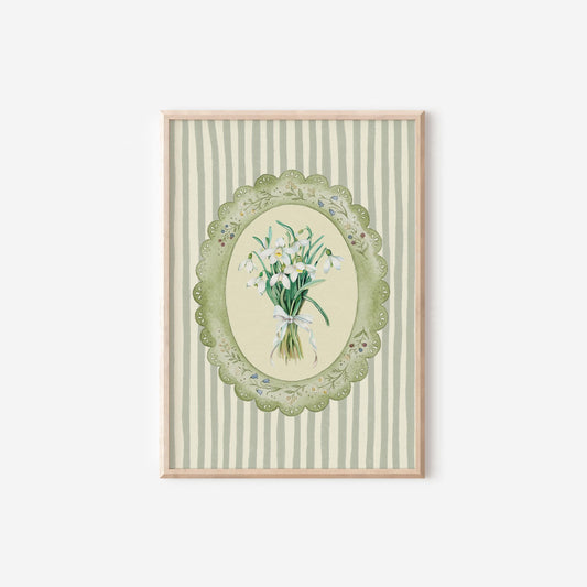 January Birth Flower Snowdrop