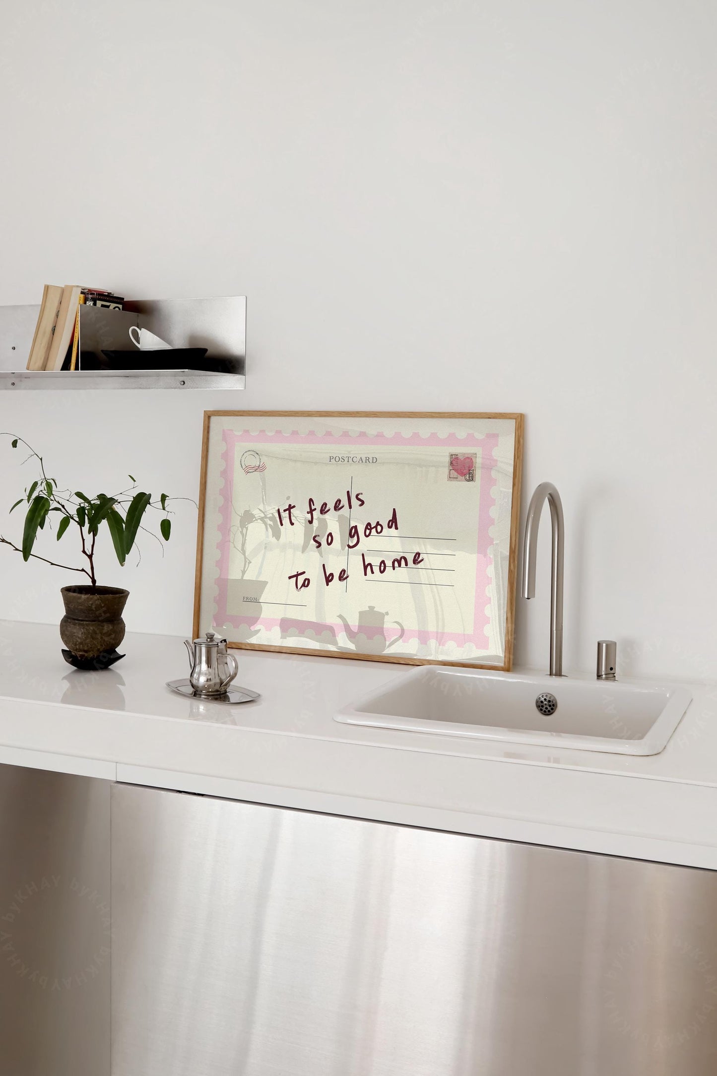 Feels Good To Be Home Postcard Horizontal