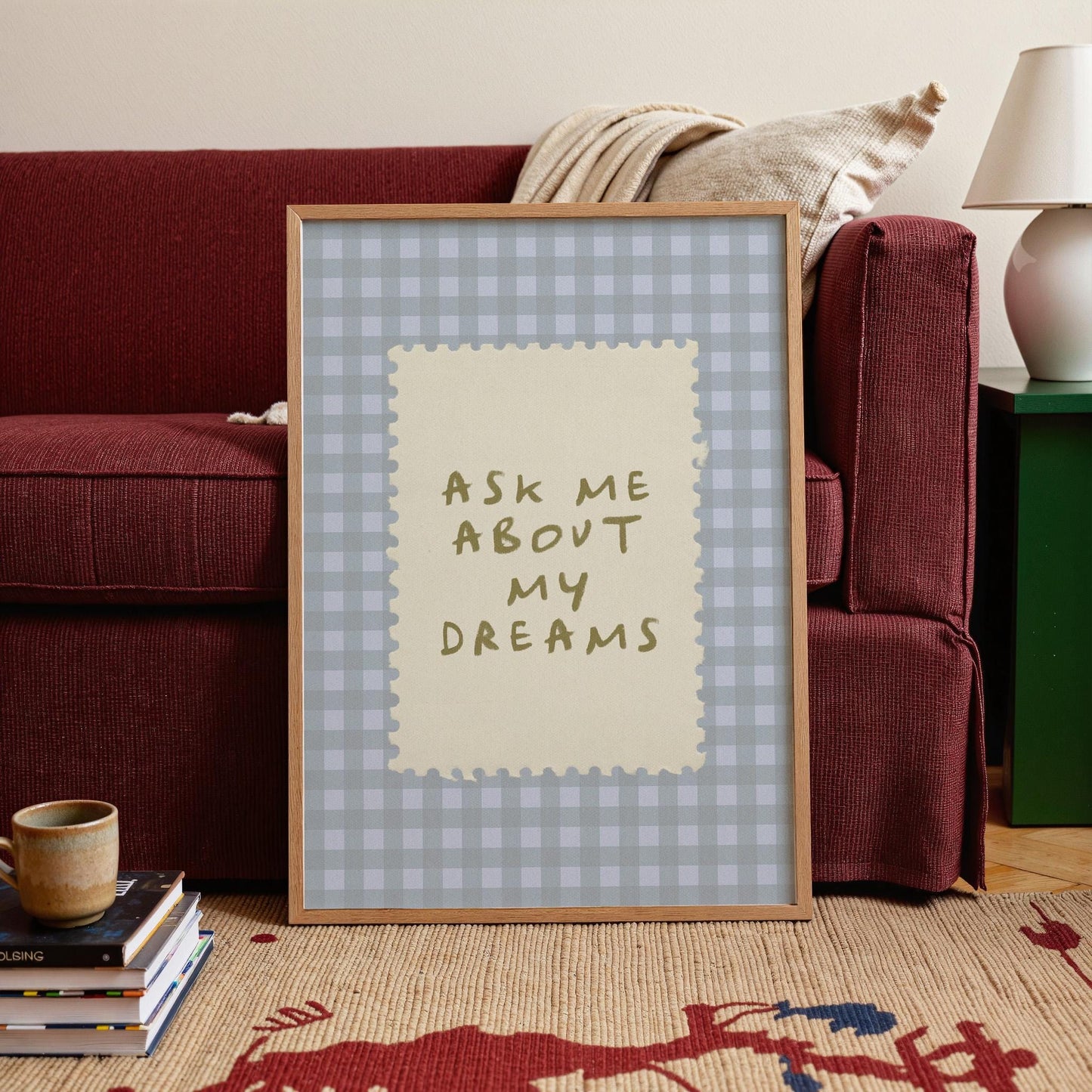 Ask Me About My Dreams Blue