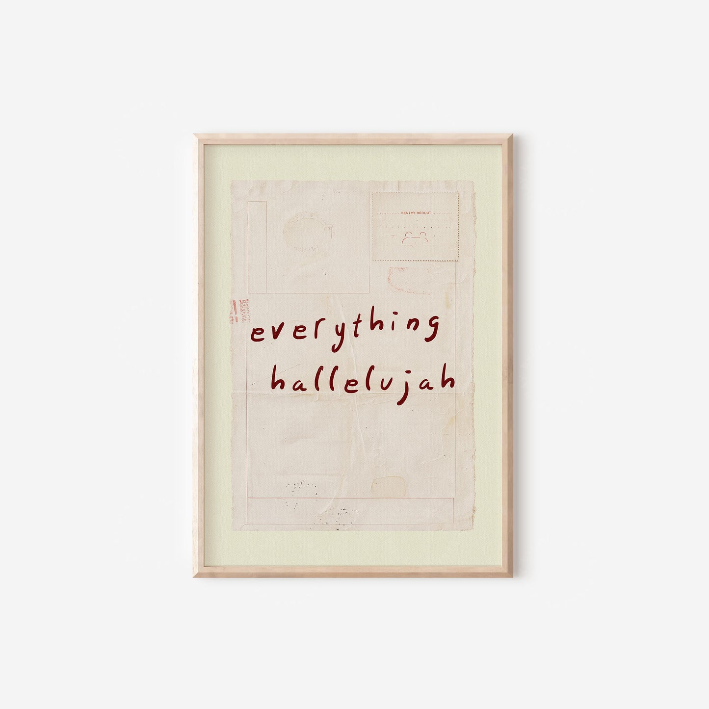 Everything Hallelujah Red