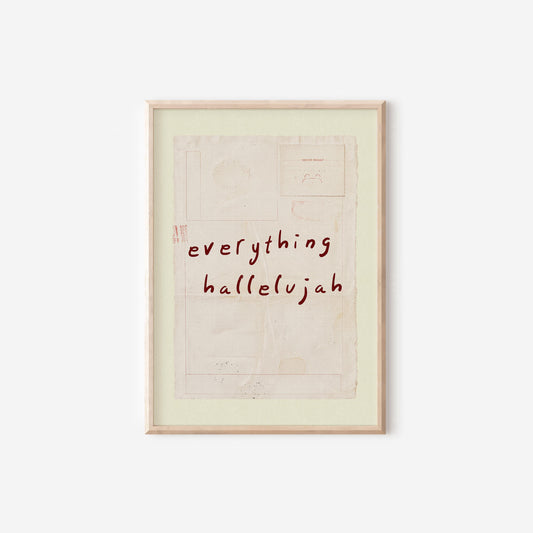 Everything Hallelujah Red