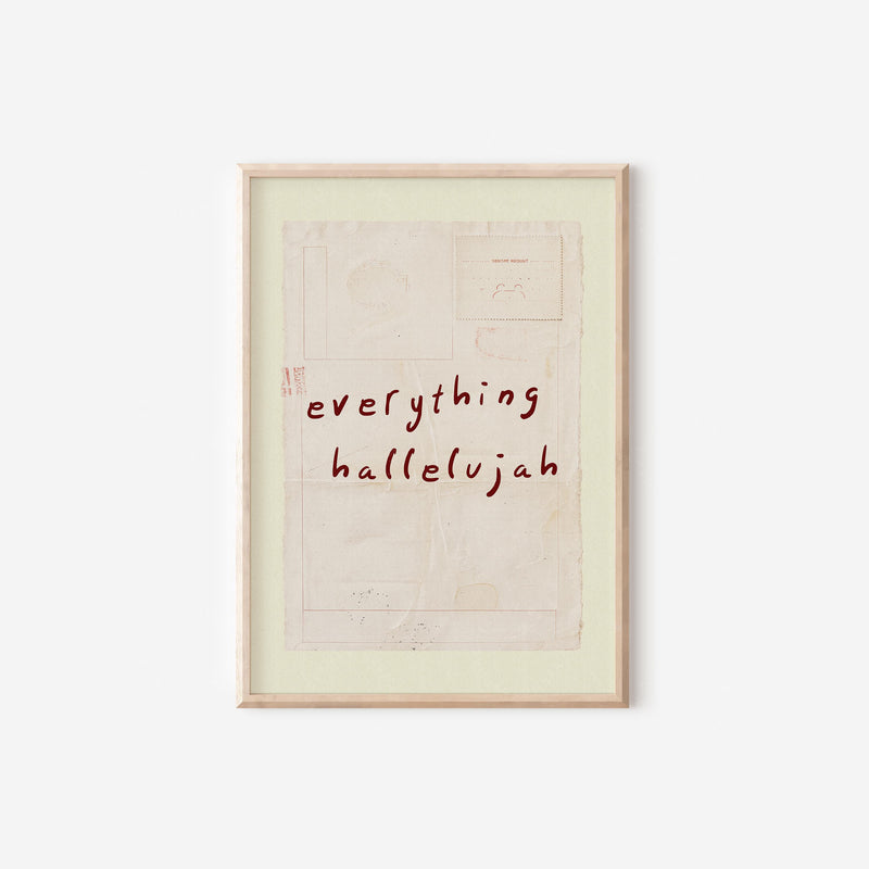 Everything Hallelujah Red