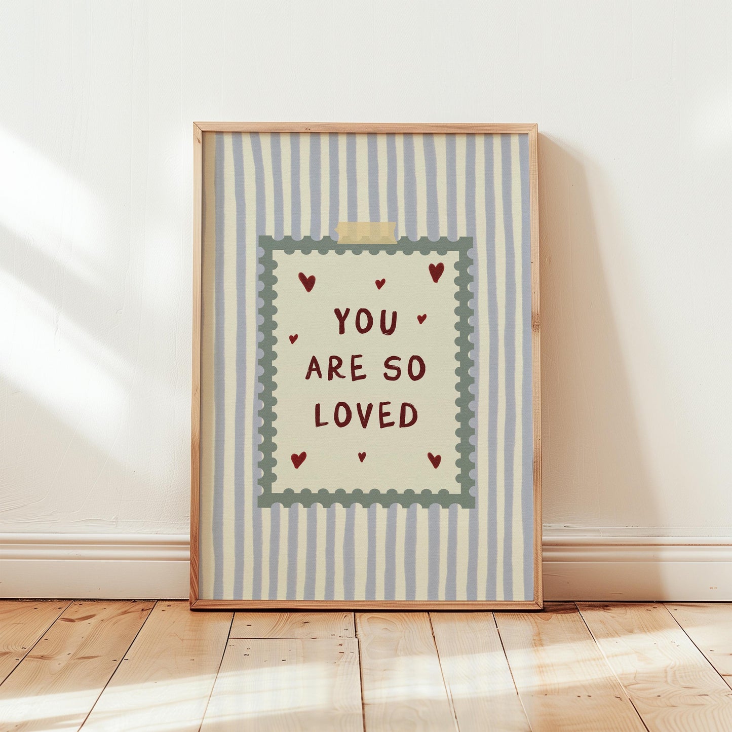 You Are So Loved Blue