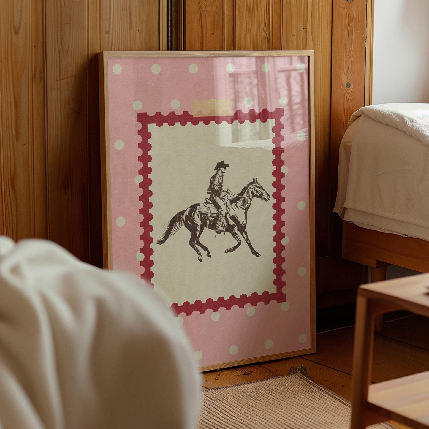 Cowboy Rodeo Western Pink