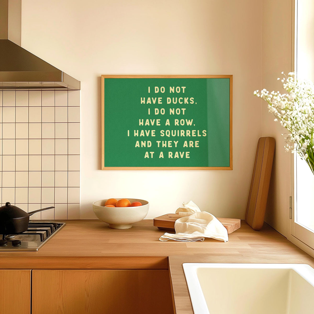 I Do Not Have Ducks Green