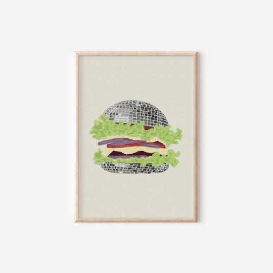 Disco Ball Burger