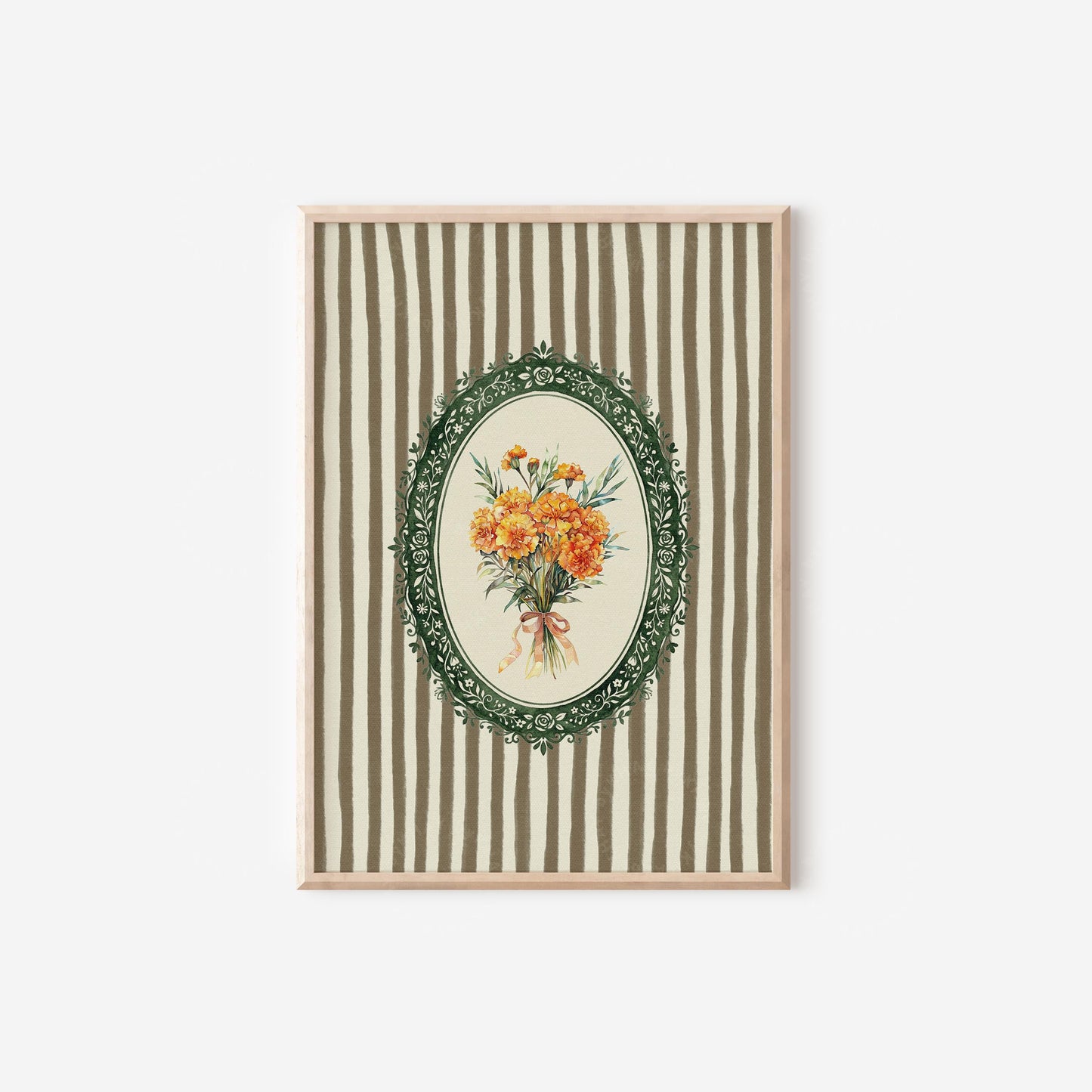 October Birth Flower Marigold