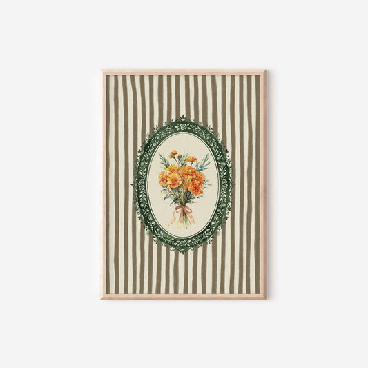 October Birth Flower Marigold
