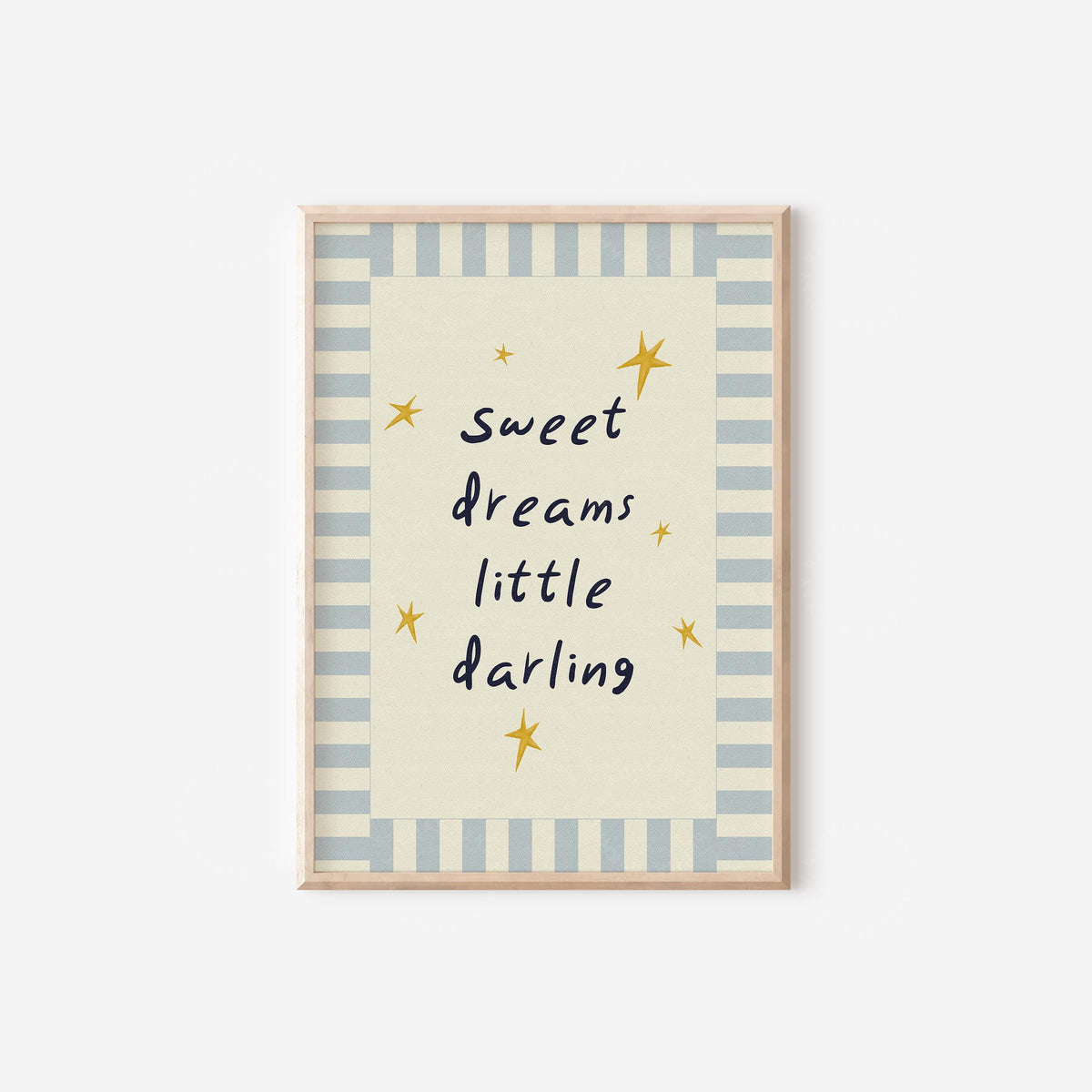 Sweet Dreams Little Darling Blue