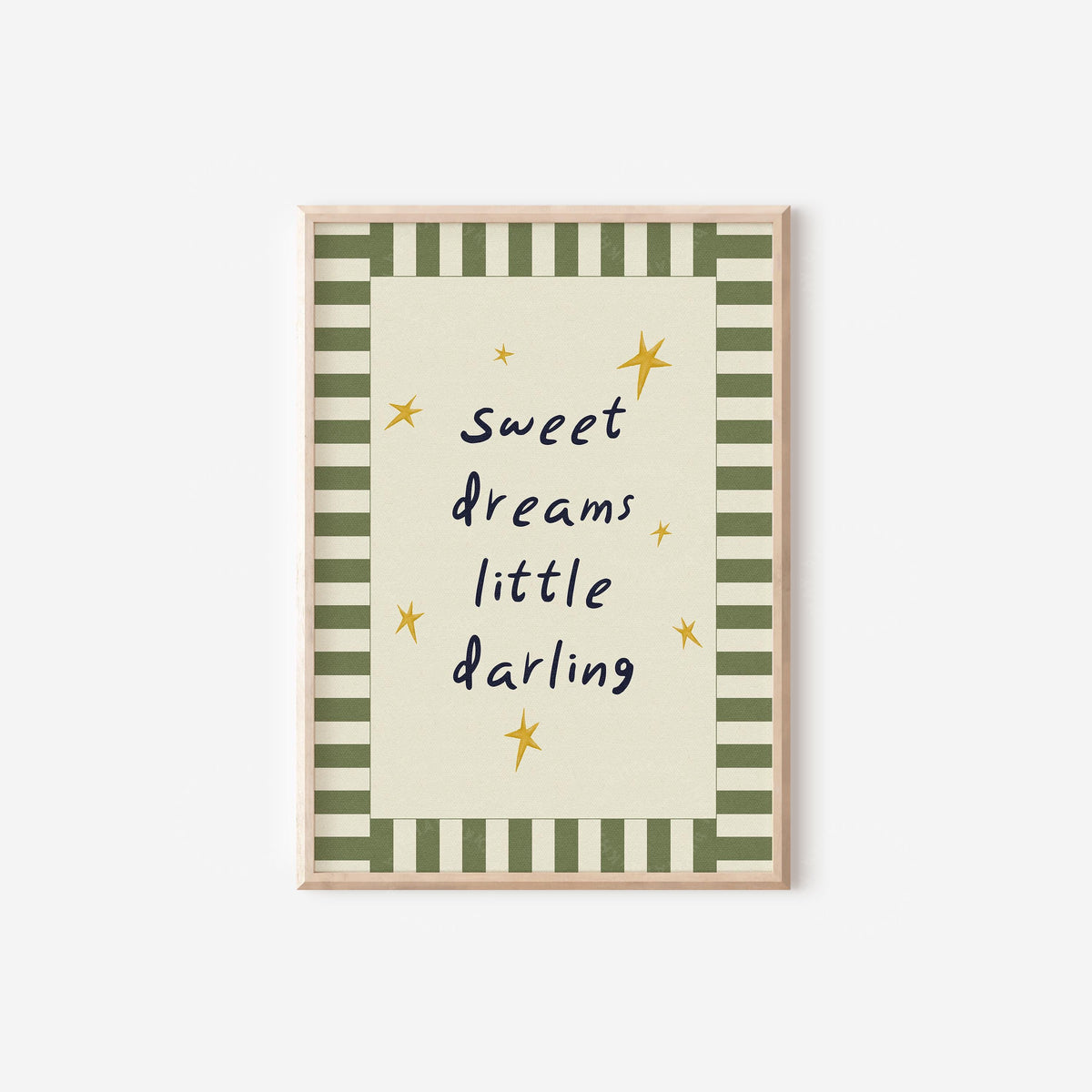 Sweet Dreams Little Darling Green