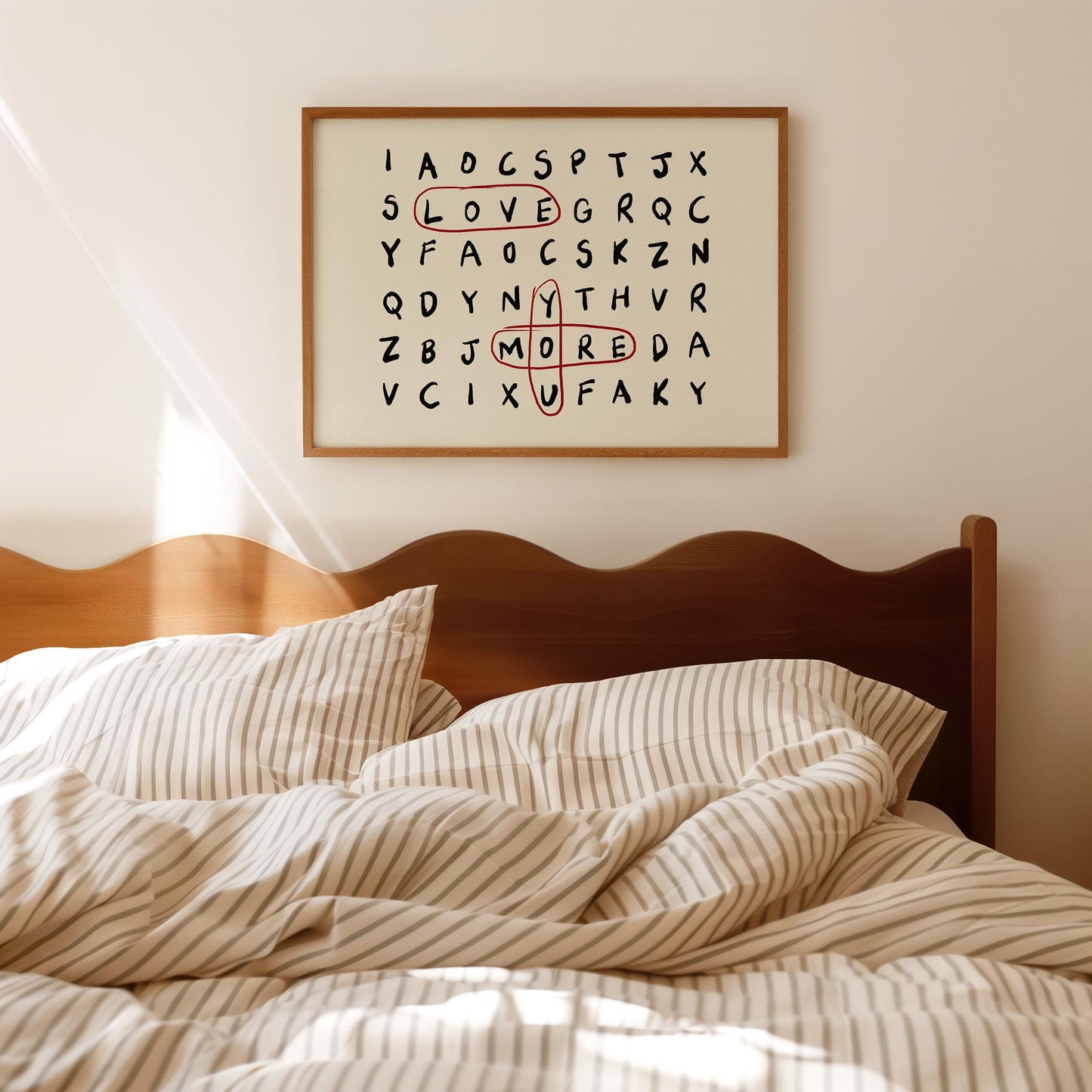Love You More Print Horizontal