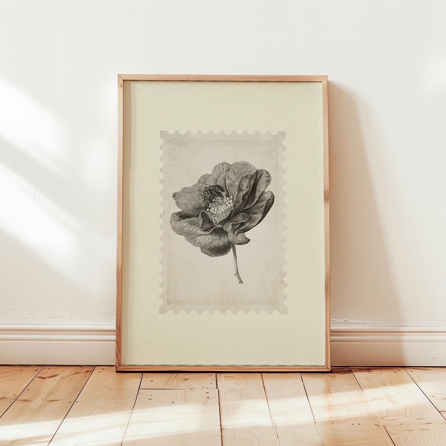 Floral Botanical Neutral Vintage