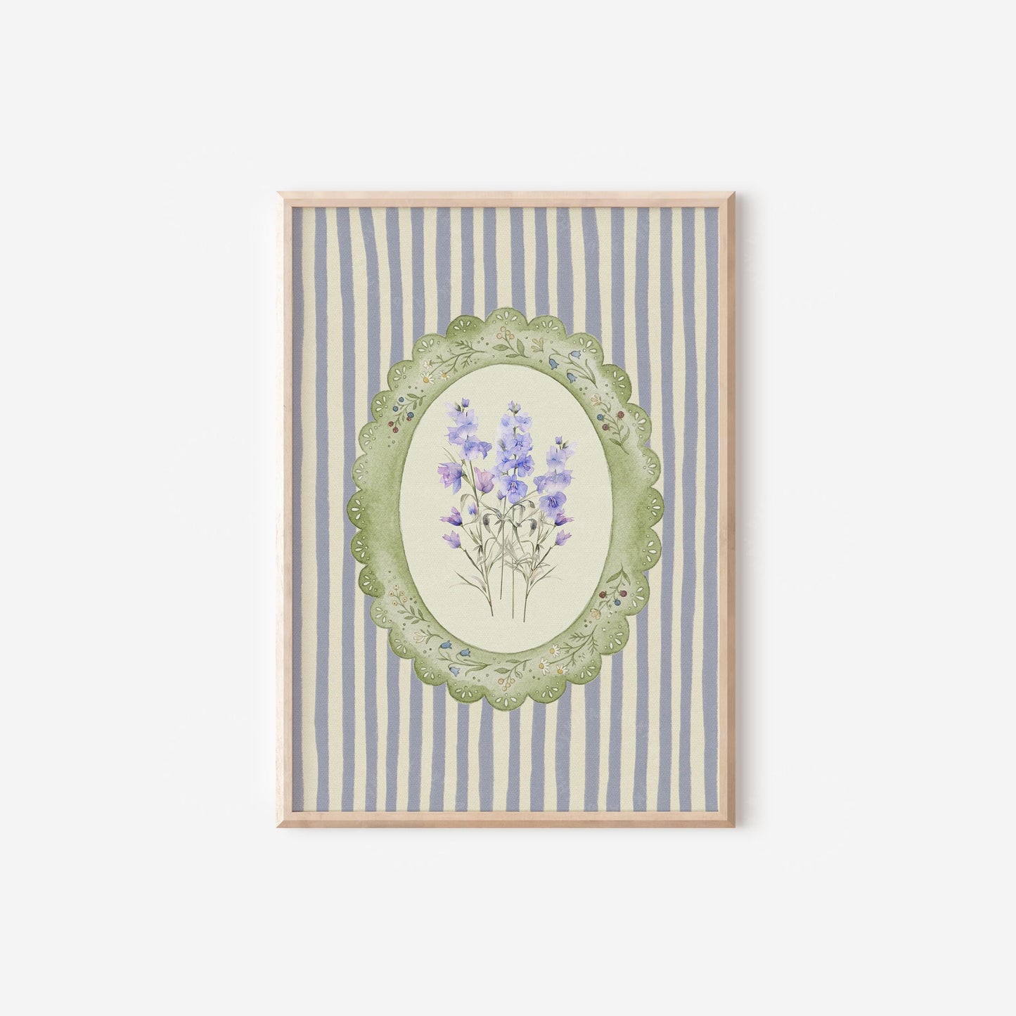 July Birth Flower Larkspur