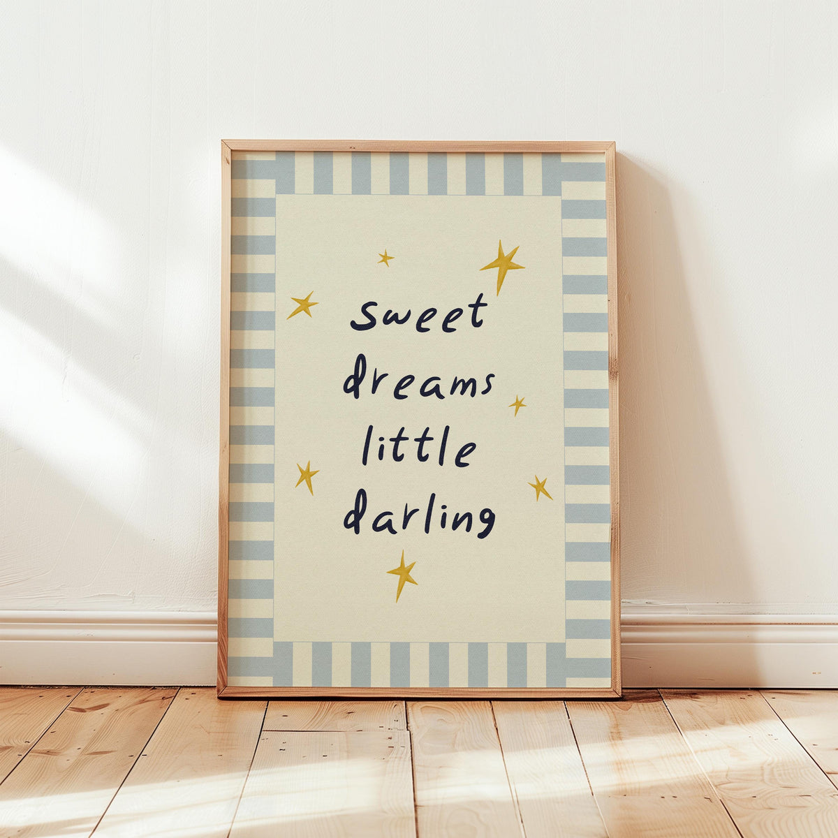Sweet Dreams Little Darling Blue
