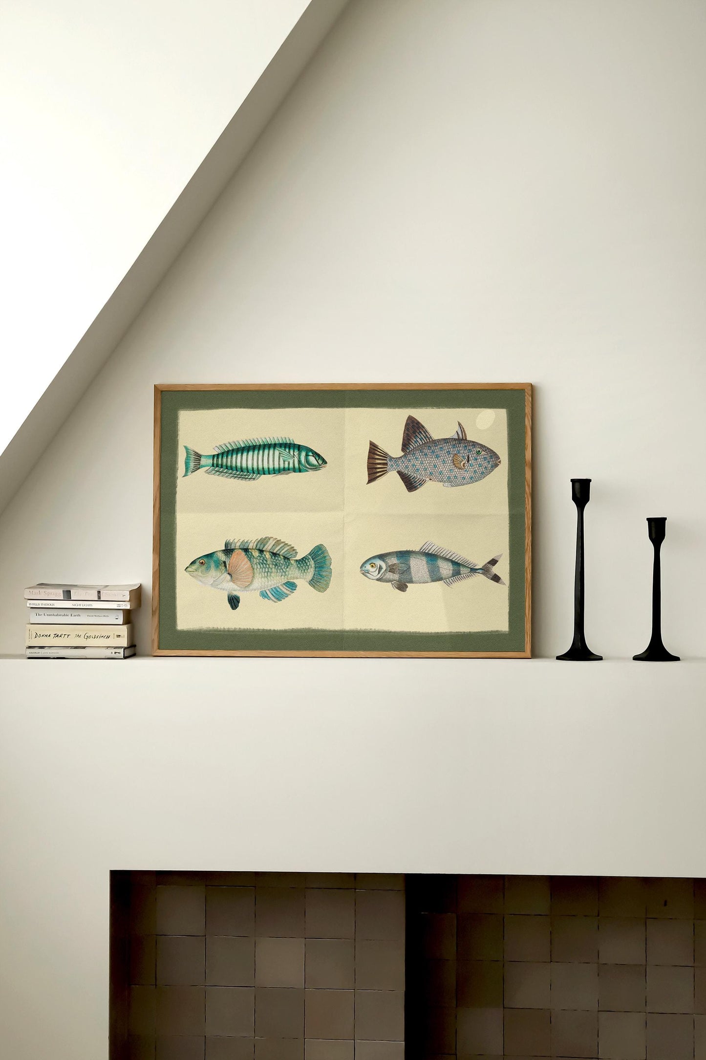 Four Fish Green Blue