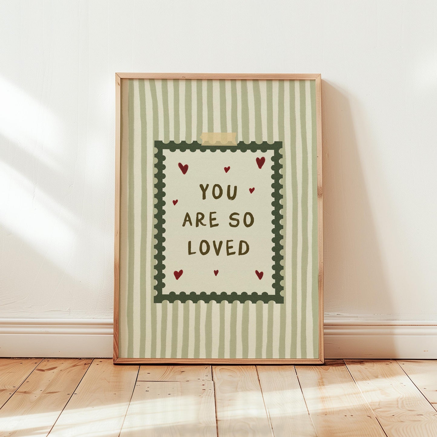 You Are So Loved Green