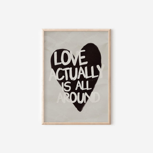 Love Actually is All Around Black