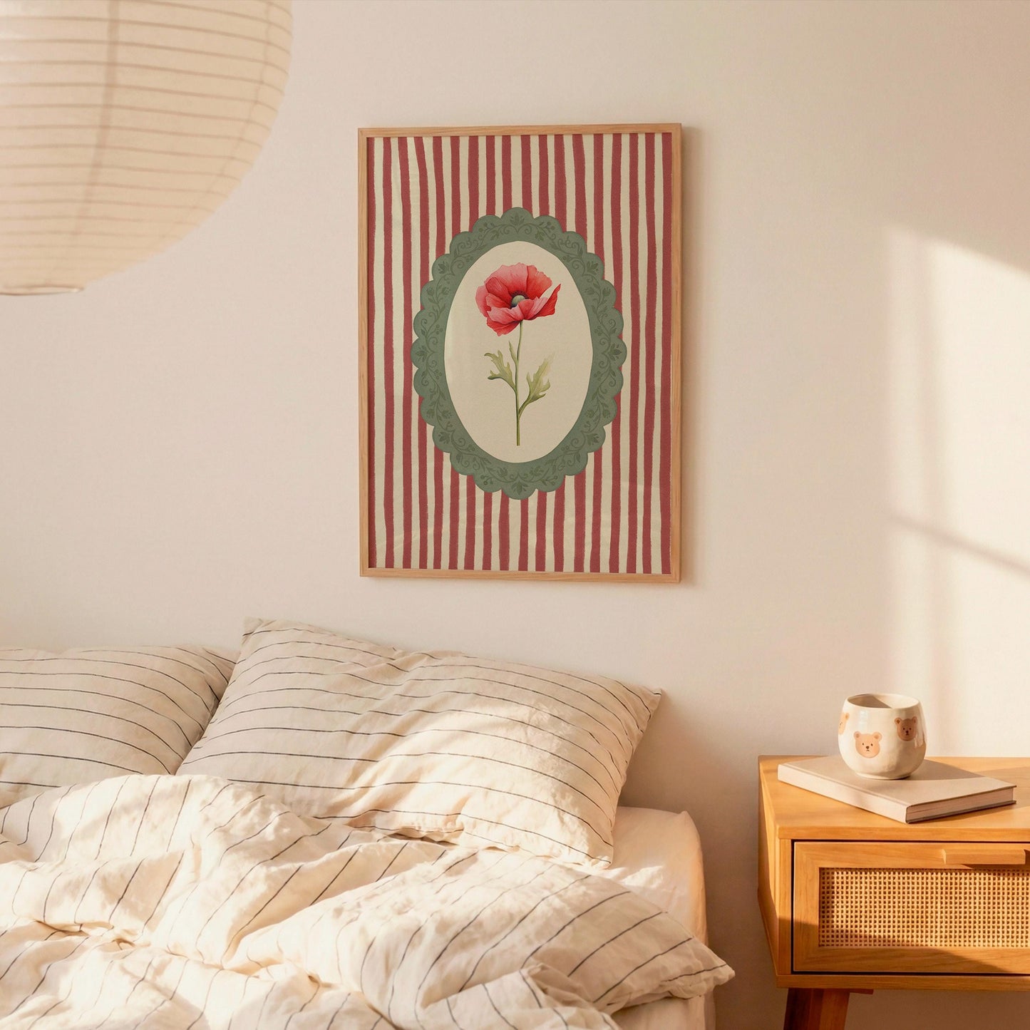 August Birth Flower Poppy