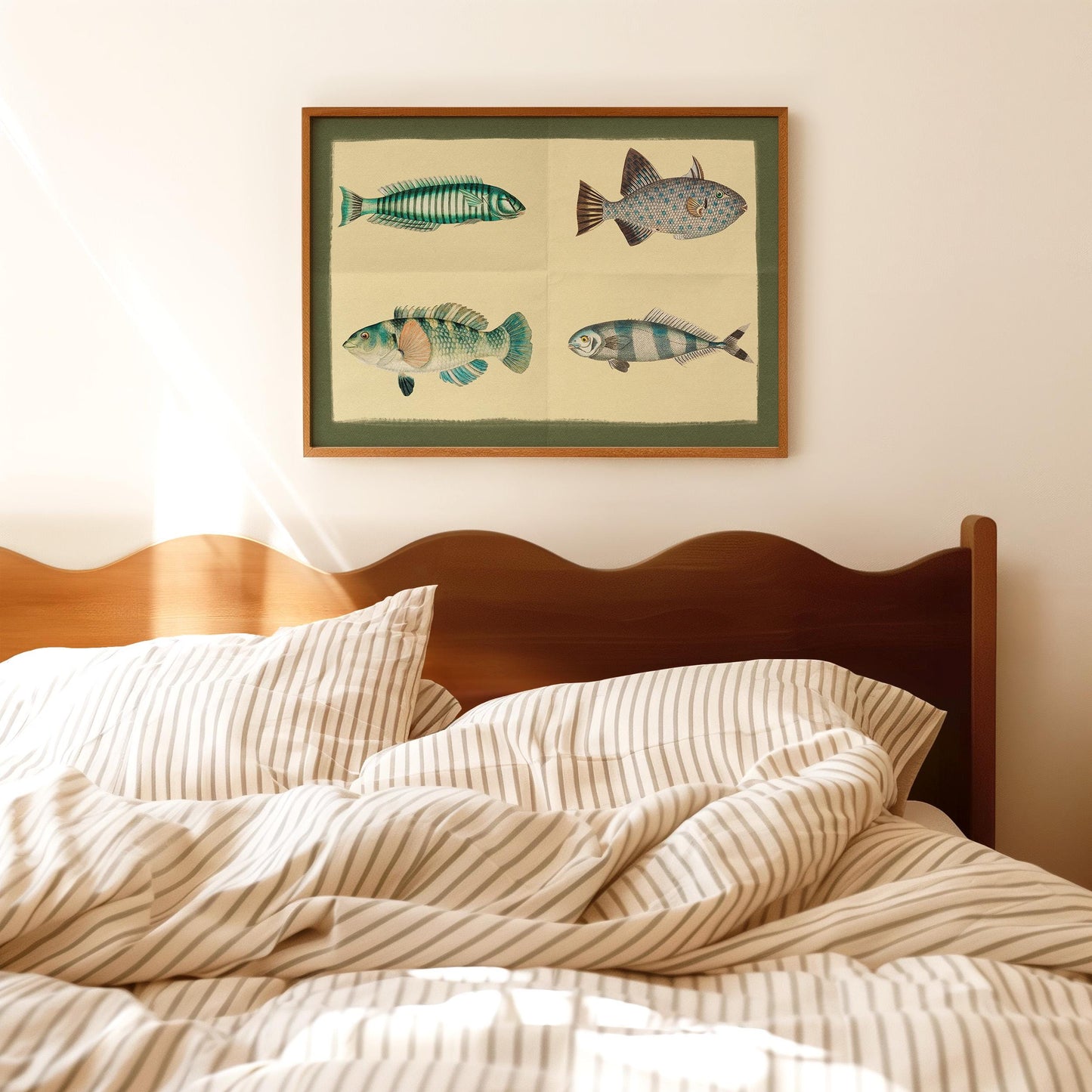 Four Fish Green Blue