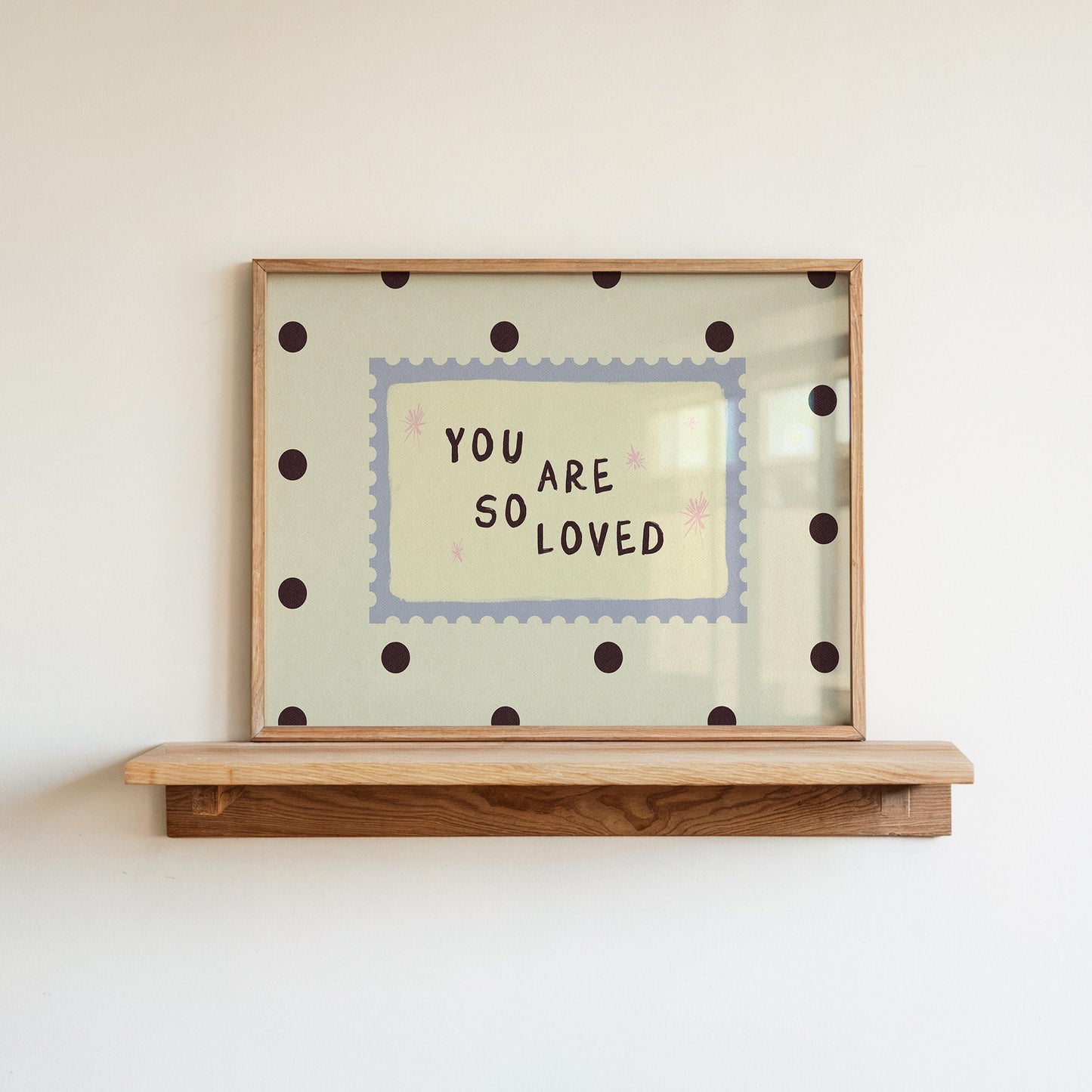 You Are So Loved Blue
