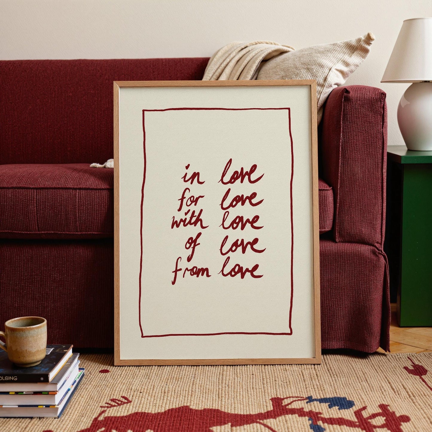 In Love For Love Red