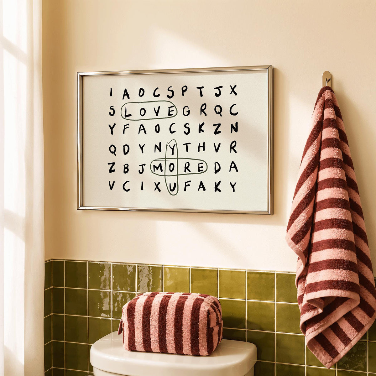 Love You More Crossword Green