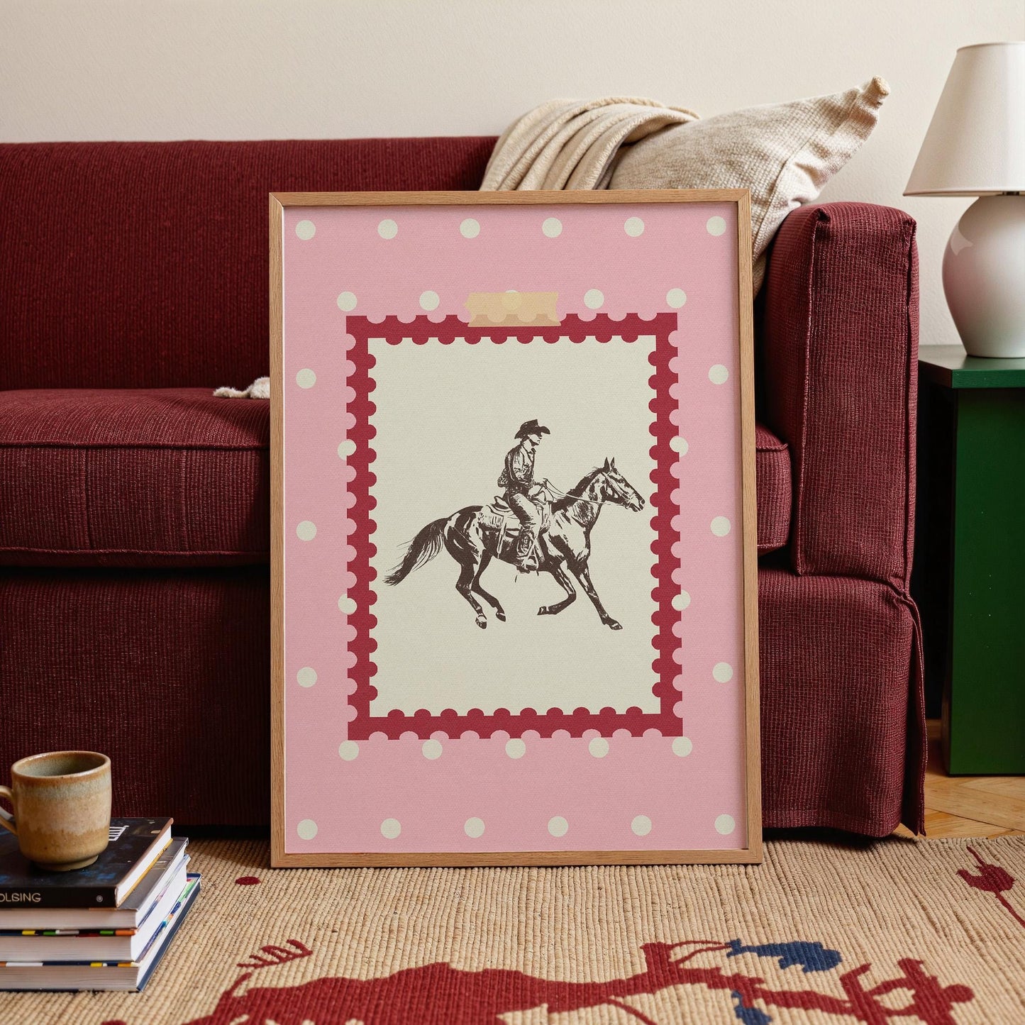 Cowboy Rodeo Western Pink