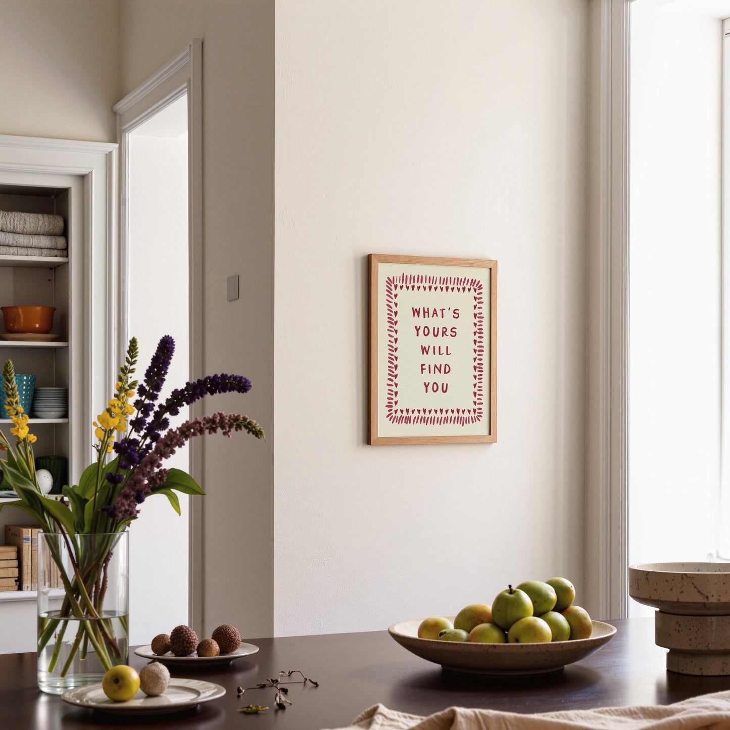 What's Yours Will Find You Red