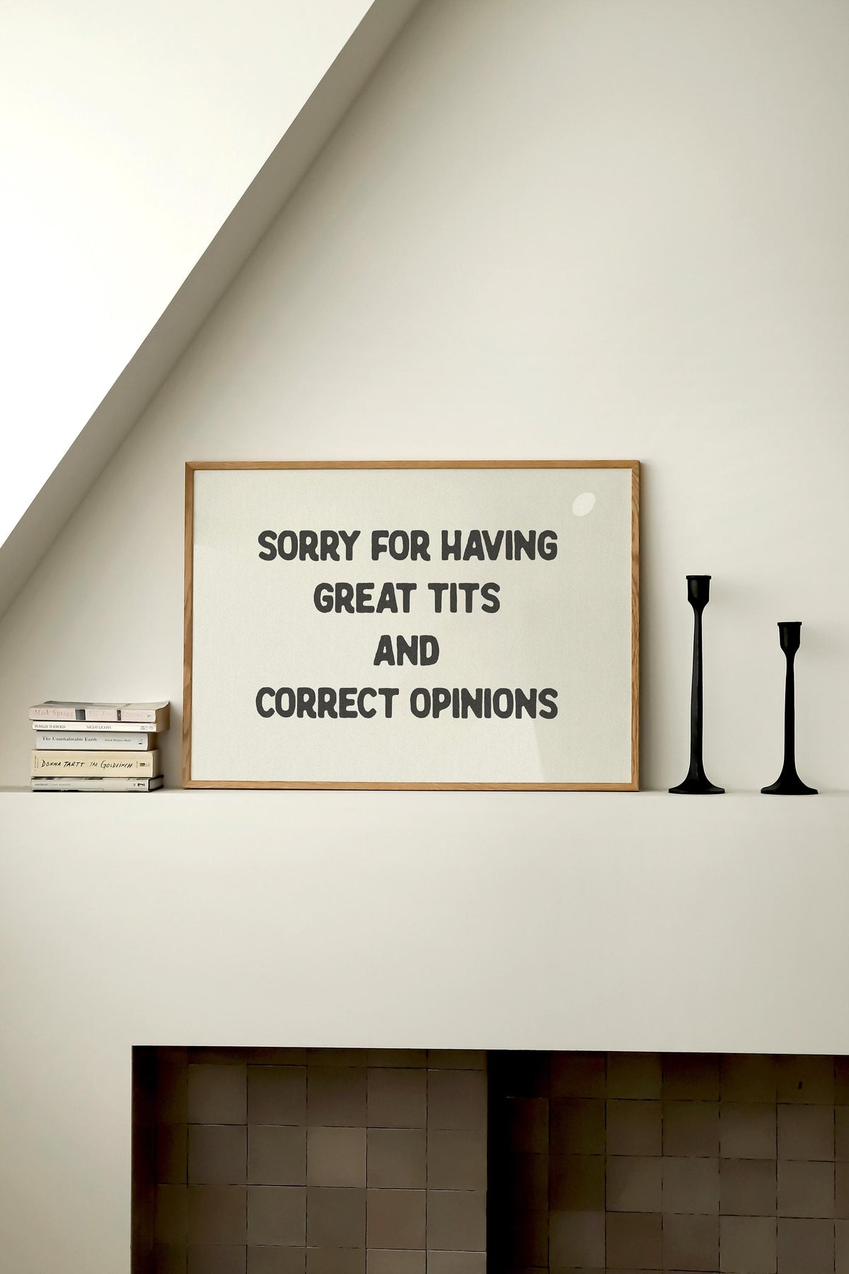Sorry For Having Great Tits and Correct Opinions Horizontal