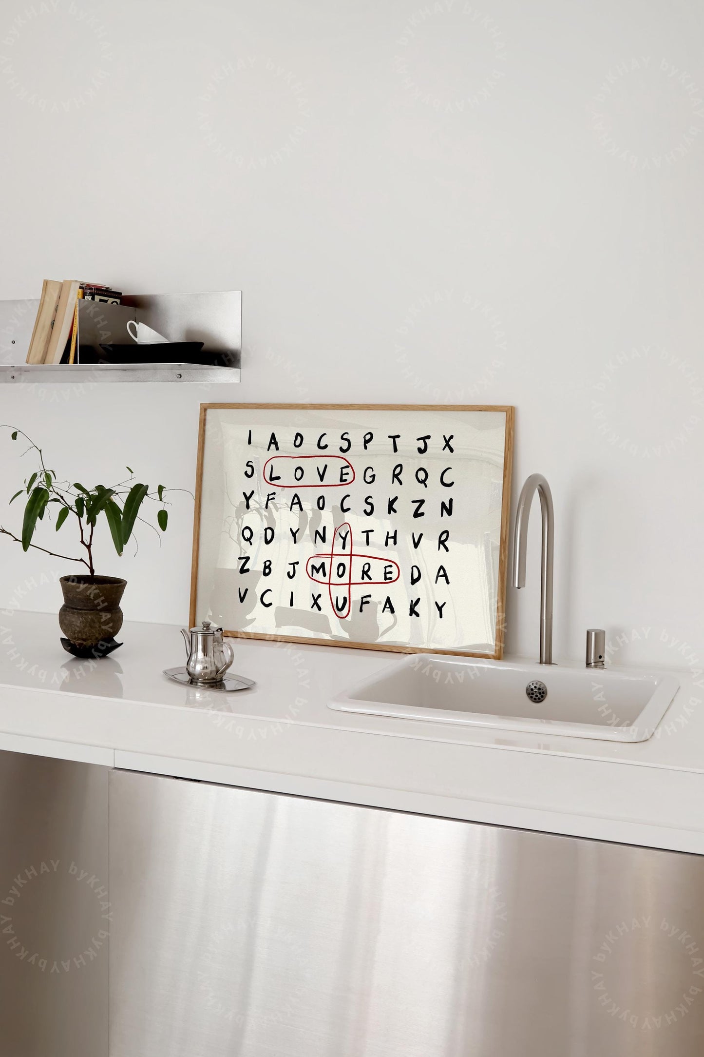 Love You More Print Horizontal