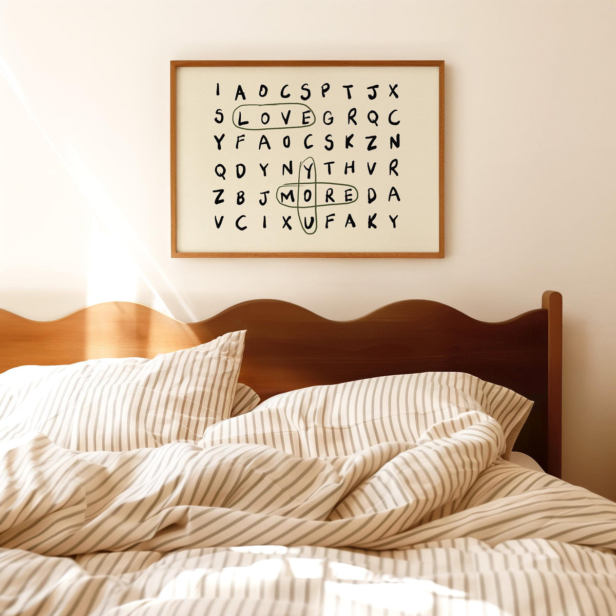 Love You More Crossword Green