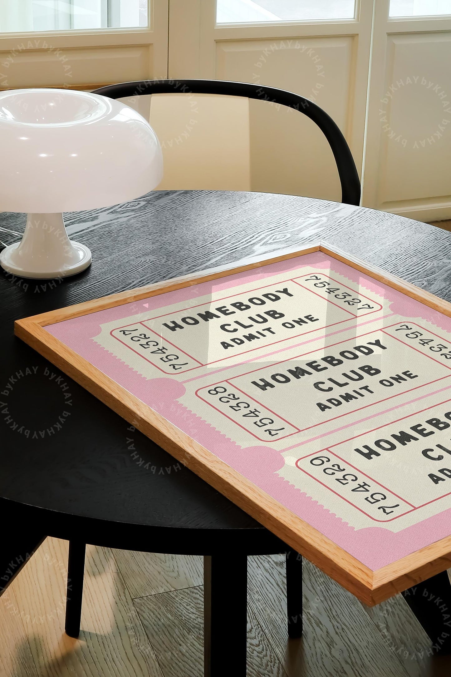 Homebody Club Ticket Pink