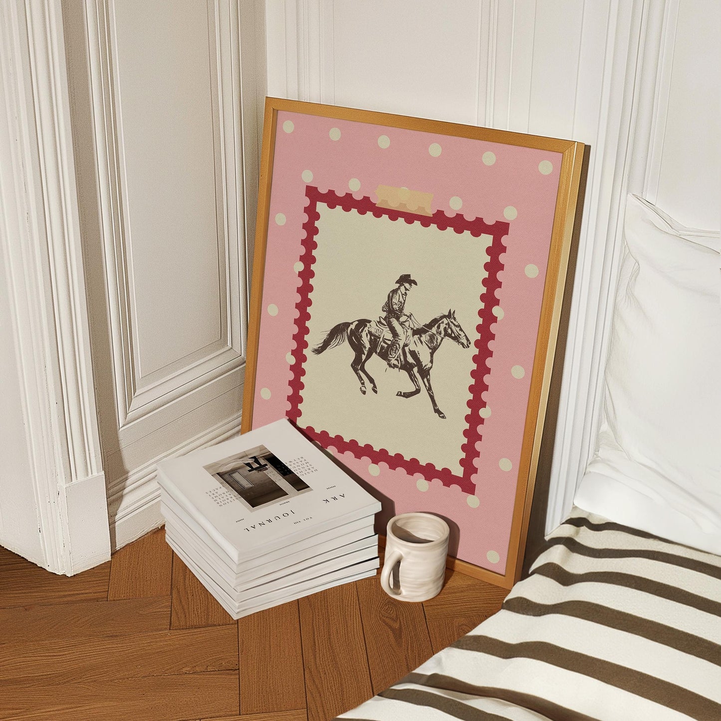 Cowboy Rodeo Western Pink