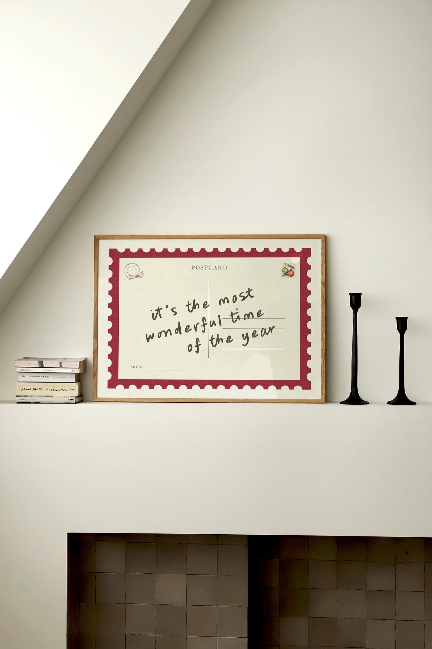 Most Wonderful Time of Year Postcard