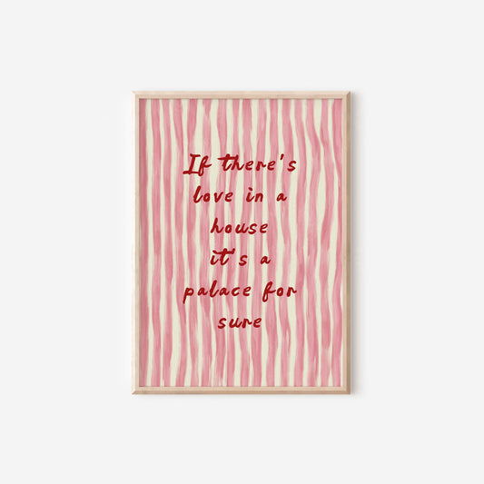 If There's Love Print