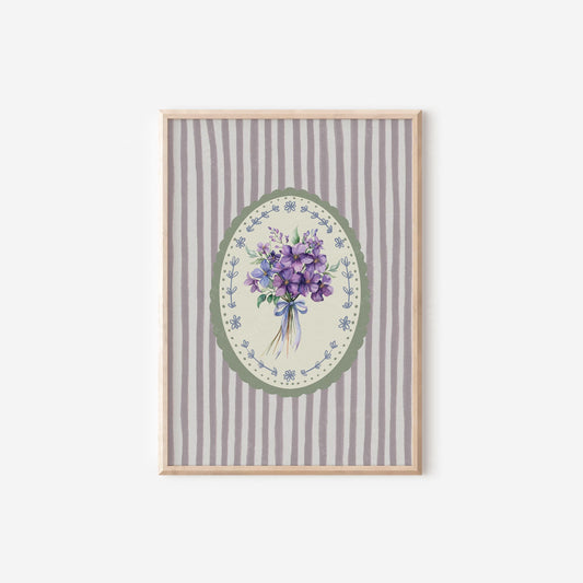 February Birth Flower Violet