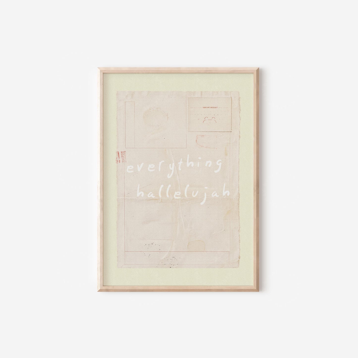 Everything Hallelujah White