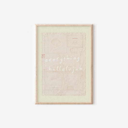 Everything Hallelujah White