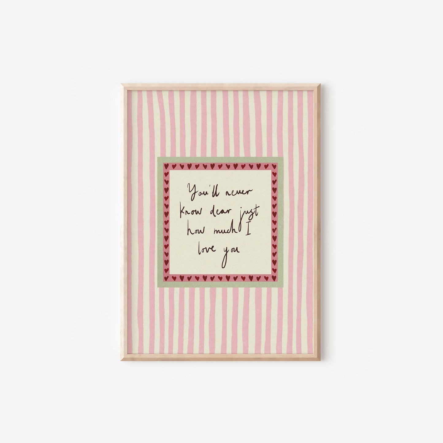 You'll Never Know Pink